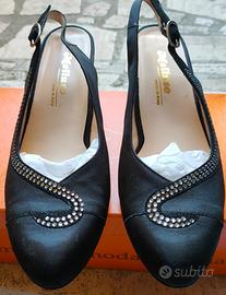 Melluso nera con strass n37