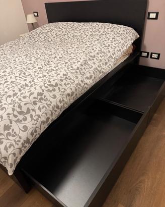 Struttura letto matrimoniale IKEA MALM