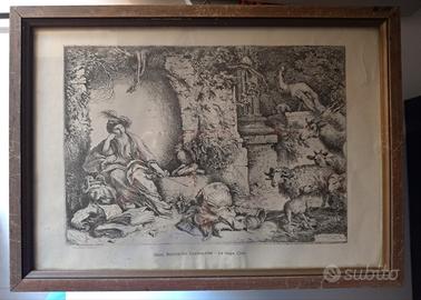 Quadro litografia Francisco Arjona