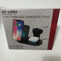 Caricabatterie wireless 2 in 1