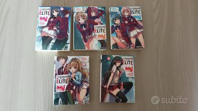 Classroom of the Elite - da volume 1 a volume 4.5