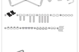 Telaio Givi Monokey per Bonneville T100/T120