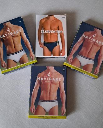 Set slip da uomo tg. 5 nuovi.