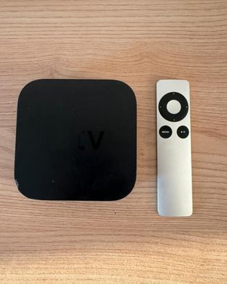 Apple TV 2ª Gen (A1378) + Telecomando In Alluminio