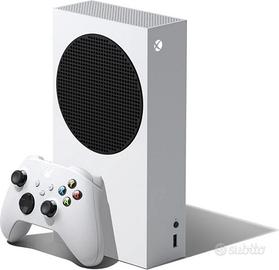 Xbox serie s con 2 joystick e scatolo originale