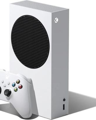 Xbox serie s con 2 joystick e scatolo originale