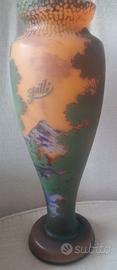 Vaso Gallè h 41 x 15 non finito con difetto