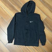 Felpa nike nera con zip