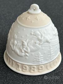 CAMPANA di Natale collezione Lladrò, anno 1989