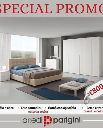 Camera da letto moderna-Promo i8
