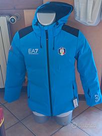Giacca Piumino sci EA7 fisi nazionale sci italiana