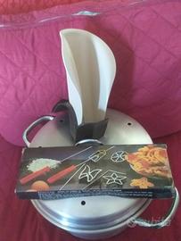 fornetto versilia + stampini frittelle, +portabicc