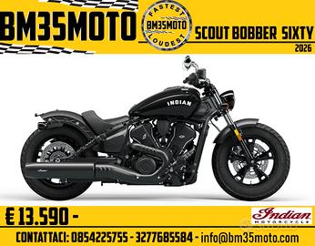 Indian Scout Bobber Sixty 2026