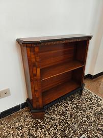 Libreria bassa in noce fine 800 inizi 900