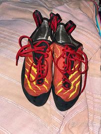 Scarpette arrampicata wild climb pantera 2.0 rosse