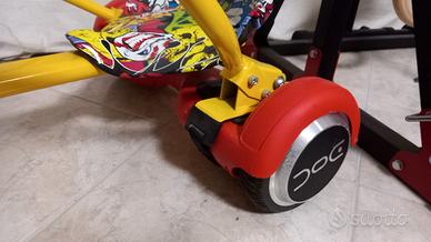 Hoverboard e seduta kart