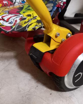 Hoverboard e seduta kart