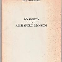 LO SPIRITO DI ALESSANDRO MANZONI
