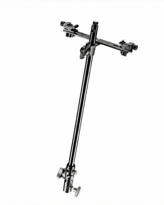 walimex pro dual flash bracket system con braccio