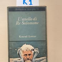 Konrad Lorenz, L’anello di Re Salomone, Adelphi