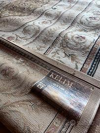 Tappeto classico beige/salvia - 170*230 cm