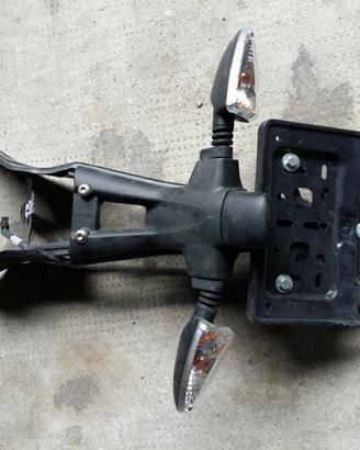 Portatarga originale triumph street triple