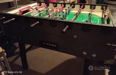 calcio balilla da bar con gettoniera 