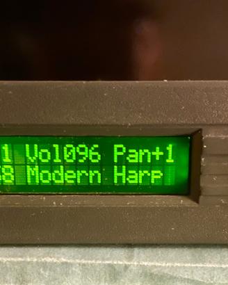 KORG PROTEUS ONE 1993 MODULO RACK