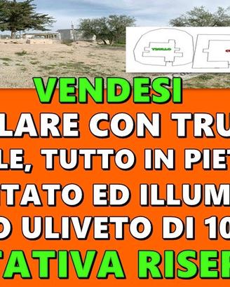 Casolare con trullo e terreno pertinenziale