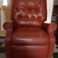 Poltrona massaggiante reclinabile