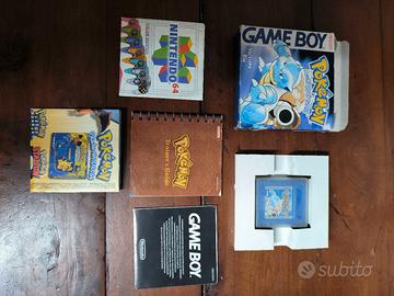 Pokemon blu Nintendo Game boy 
