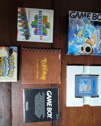 Pokemon blu Nintendo Game boy 