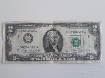 Banconota 2 DOLLARI 1976