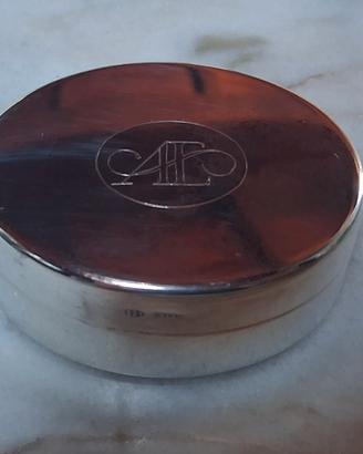Portapillole argento 800 punzone 29 PO