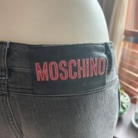 Pantaloni con il filo di lurex Moschino