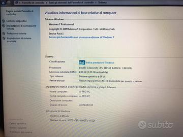 Computer Compaq Presario CQ57 Windows 7
