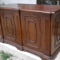 SCRIVANIA FATTA A MANO ANNI 70