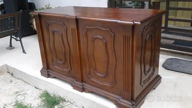 SCRIVANIA FATTA A MANO ANNI 70