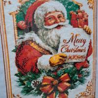 quadro tela ricamata a punto croce misura 40 x 50