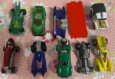 Lotto 9 macchinine hot wheels vintage