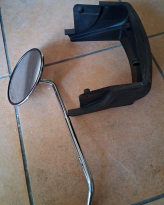 specchietto  più paraspruzzi  vespa px 