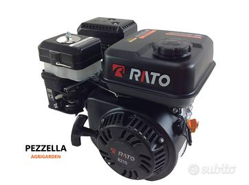 Motore benzin rato r 210 albero conico con flangia