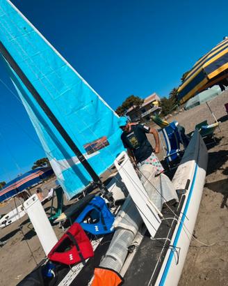 HOBIE CAT 18 - carrello - ricambi e sartiame