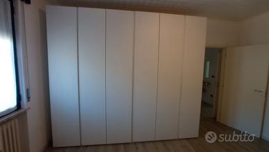 Armadio VOLTAN  anta battente Legno Bianco