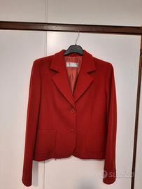 Giacca Max Mara rosso scuro taglia 44 100% lana