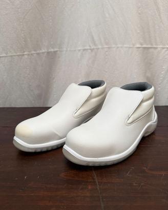 Scarpe da lavoro antinfortunistiche bianche n.39 -