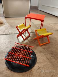 Set campeggio Mattel Barbie vintage 