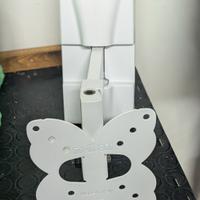 Staffa bianca Meliconi per tv