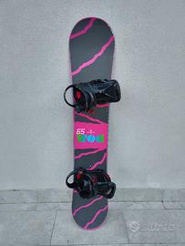 Snowboard Burton Dominant 159 + Attacchi Idiom