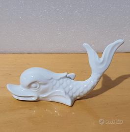 6 delfini segnaposto in porcellana Richard Ginori 